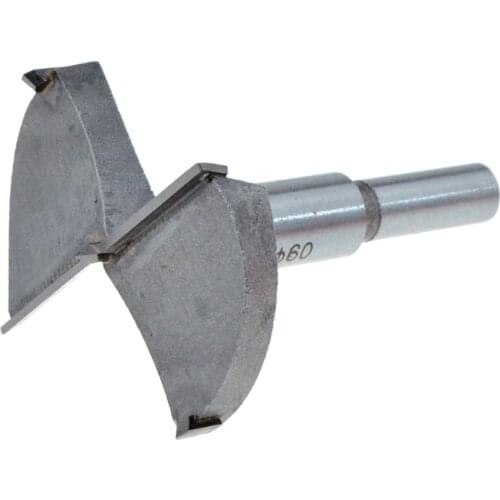 1PC High Quality 60mm New Forstner Auger Wood Drill Bit Tool Woodworking Hole Saw Wood Cutter Silver Tone