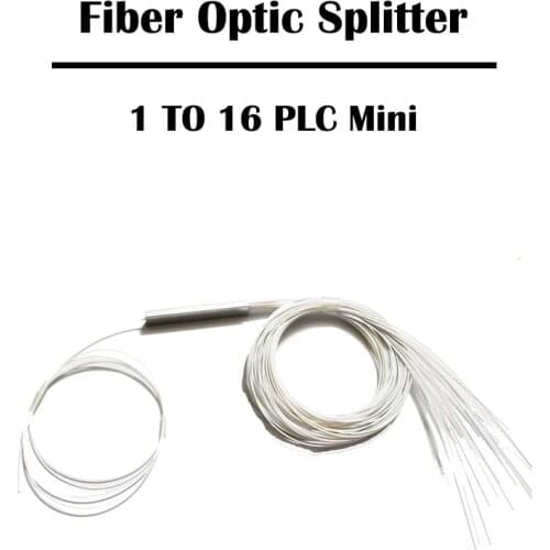 10/20/30/50/100 Pieces/lot Fiber Optical Splitter PLC without Connector 1X2,1X4,1X8,1X16 FTTH Network Ethernet 1.0 Meter Length
