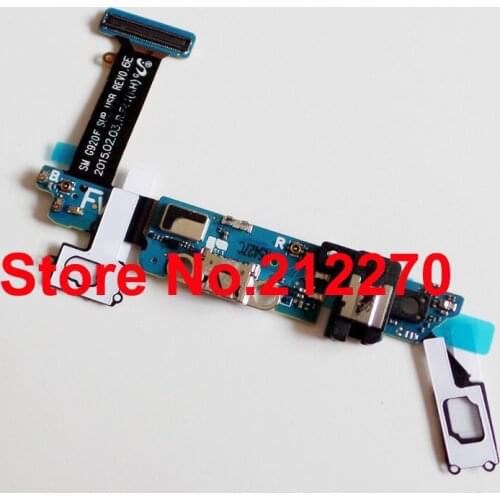 YUYOND Original New Charger Dock Charging Flex Cable USB Port Connector For Samsung Galaxy S6 G920F SM-G920F 10pcs/lot