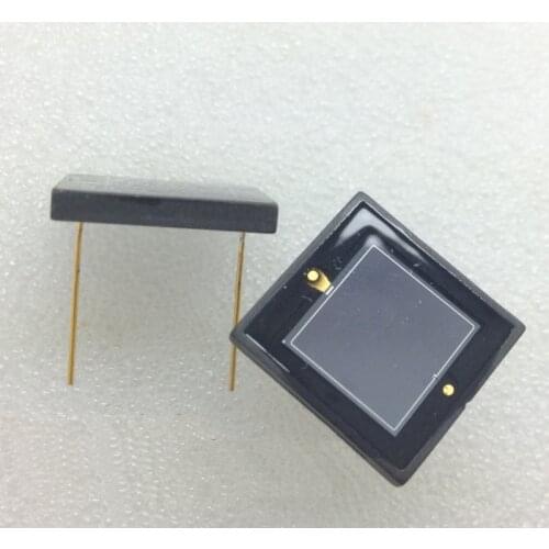1PCS 2DU10 10x10mm Silicon Photocell Laser Receiver 400-1100nm with 2pins