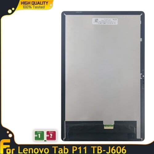 LCD Display For Lenovo Tab P11 TB-J606 J606F 11 inch Replacement LCD Display Touch Screen Digitizer Glass Assembly