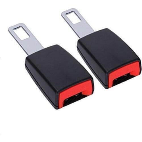 2pcs Car Seat Belt Clip Extender Accessories For Mini Cooper R52 R53 R55 R56 R58 R59 R60 R61 Paceman Countryman Clubman coupe