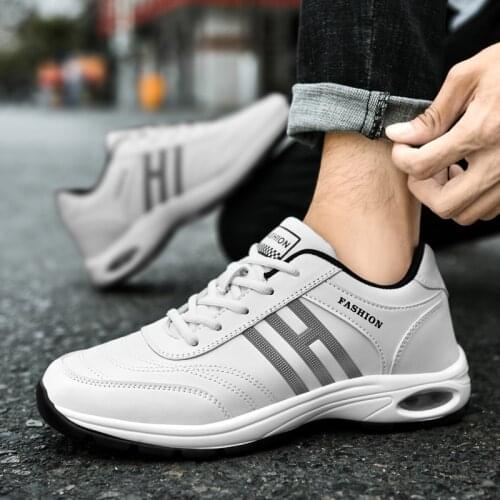 2021 Brand Men Sport Running Shoes Comfortable Waterproof Athletic Sport Trainers for Men Air Cushion Walking Jogging Sneakers