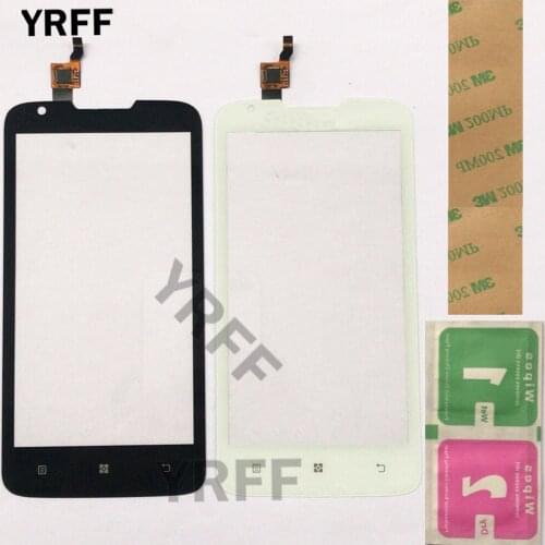 5.0'' Mobile Touch Screen Touch Panel Glass Digitizer Front Outer Glass For Lenovo A680 A 680 Touch Screen Phone Repair Sensor