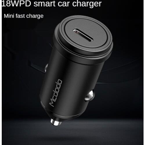 PD18W Mini USB Car Charger Quick Charge 3.0 Car Phone Charger for Samsung iPhone QC3.0 QC Fast Mobile Car Charging type-c