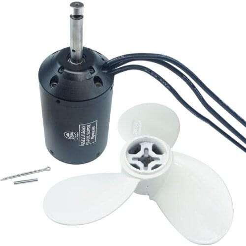Flipsky Inrunner Brushless DC 66112 Motor 130KV 3KW for Surfing Boat Underwater Thruster |Hydro | Efoil