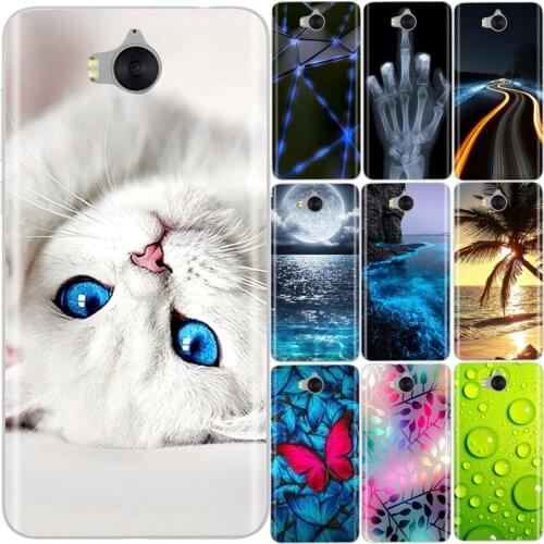 Case For Huawei Y6 2017 / Y5 2017 Soft Silicone Case For Huawei Y5 2017 Phone Case For Huawei Y6 2017 mya-l22 mya-u29 Back Cover