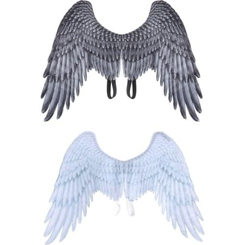 Halloween 3D Angel Wings Mardi Gras Theme Party Cosplay Wings For Children Wings Devil Costume
