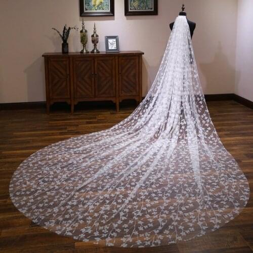 Lifetime Not Regret Wedding Long Veils