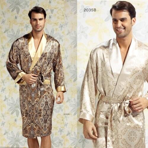 Limin White Men's Robes