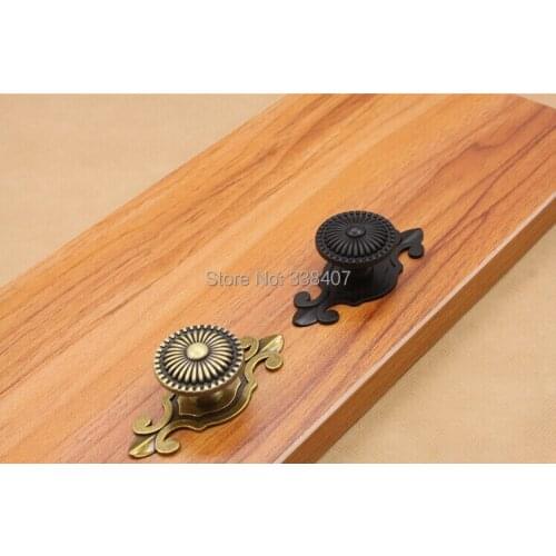 Furniture Handle & Knob Vintage Antique Brass Knobs and Handles Furniture Hardware