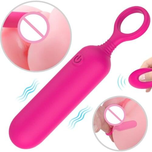 Powerful Mini Bullet Waterproof G Spot Clitoris Stimulator Dildo Anal Vibrator Sex Toys for Woman Adult Sex Products SHD-S162