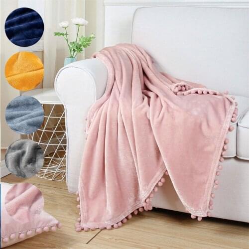 Blankets For Beds Soft Warm Coral Fleece Blanket Winter Sheet Bedspread Sofa Throw Light Thin Mechanical Wash Flannel Blankets