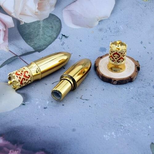 Unicorn crown lipstick empty tube diy production lipstick lip gloss tube cosmetics packaging can be customized logo wholesale