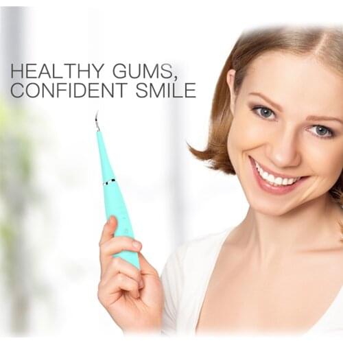 Portable electronic acoustic scaler dental calculus remover dental plaque dental calculus tool dental bleaching oral hygiene