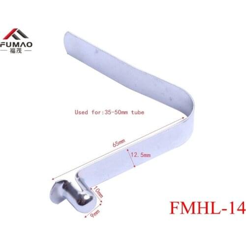 Manufacturer Supply metal detector springs button tube clips Used for 35-50mm tube FMHL-14