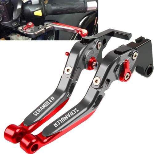 For DUCATI Scrambler street classic mach 2.0 Desert Sled 2018 2019 2020 Brake Levers CNC Adjustable Brake Clutch Lever Handbar