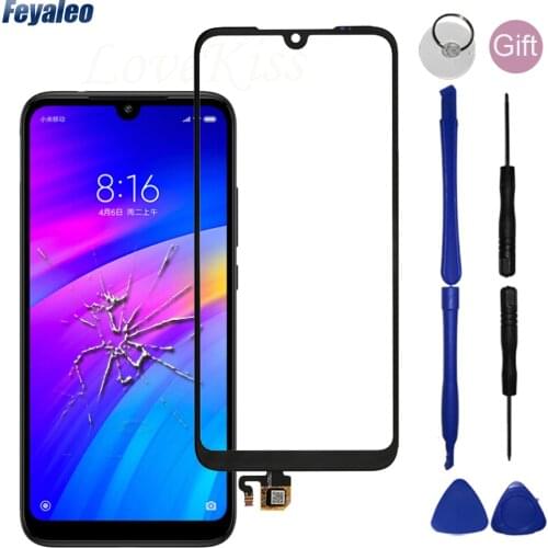 Redmi 7A 7 Front Panel For Xiaomi Redmi 7 7A Redmi 6 Pro 6A Touch Screen Sensor A2 Lite LCD Display Digitizer Glass Cover Tools