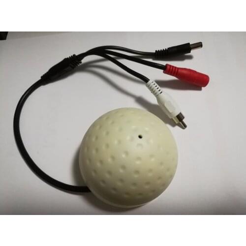 CCTV Security Sruveillance Microphone audio Pickup Device High Sensitivity DC12V audio Monitoring sound listening device