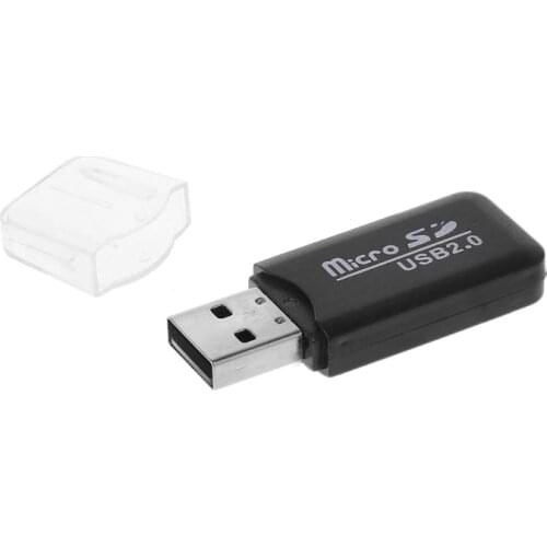 T84D High Quality Micro USB 2.0 SD TF Card Readers Adapters For Computers Tablet PC