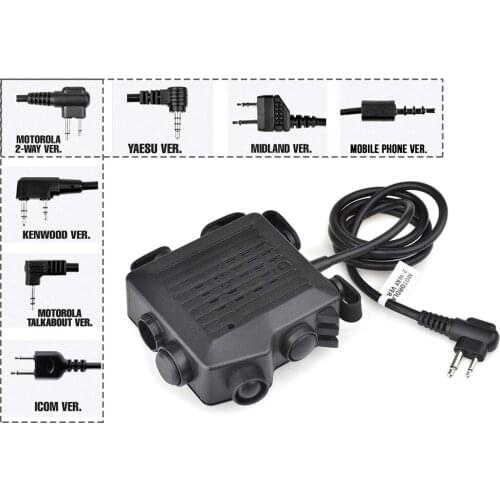 Z-TAC Z133 Tactical Headset Z tactical SELEX TACMIC CT5 IPSC PTT