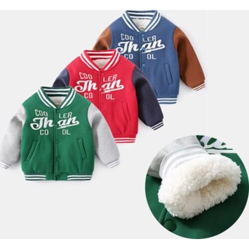 Winter Kids Plus velvet Fluffy coat Thick cotton Fashion Boy girl brand Windbreaker Warm Cashmere toddle clothes clothing