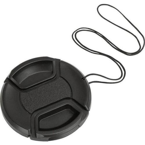 1Pc 58mm Camera Lens Cap Front Camera Lens Cap Dust Cap Camera Protective Cover Camera Lens SLR Accessories X9I4