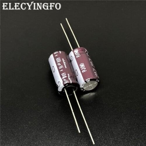 10pcs/100pcs 680uF 16V NICHICON PJ Series 10x20mm 16V680uF Low Impedance Long Life Aluminum Electrolytic capacitor