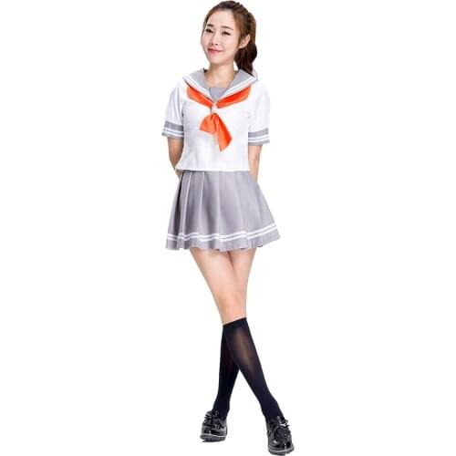 Brdwn LoveLive Sunshine Aqours Womens Takami Chika Sakurauchi Riko Watanabe You Cosplay Costume School Uniform Sailor Suit