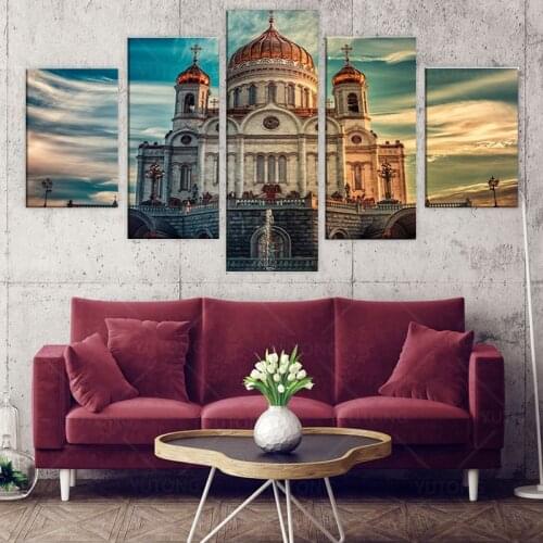 Canvas Painting Russia Saint Petersburg Landscape Posters And Prints Wall Picture For Living Room Wall Art Decoration