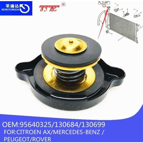 Radiator cover large water tank cover 95640325 130684 130699 FOR CITROEN AX ZX MERCEDES-BENZ W201W140 W202 PEUGEOT