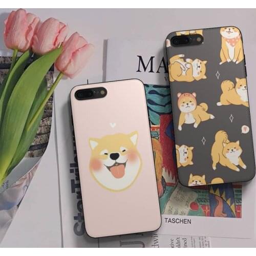 Cute Shiba Inu Phone Case Fundas Shell Cover For Samsung S10 S20 Fe Lite S21 S30 ULTRA Plus 5G