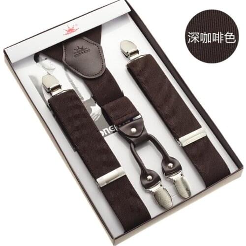 Men suspenders Strap Trousers suspenders 3 CM