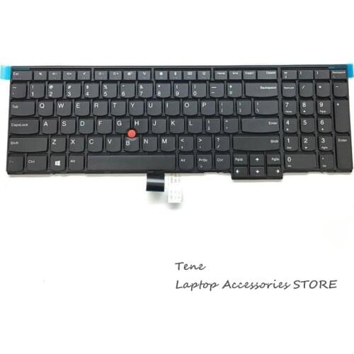 Brand New Original Laptop Keyboard for Lenovo Thinkpad L570 01AX651 01AX610 Genuine L570 US English Keyboard Non-Backlight