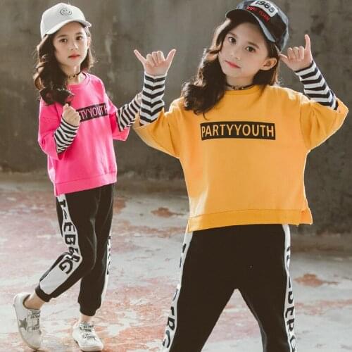 Children Clothing Autumn Winter Baby Girls Clothes Set T-shirt + Pants Outfits Kids Tracksuit For Girls Suit 8 9 10 12 13 Years