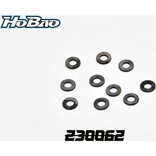 Original OFNA/HOBAO RACING 230062 Washer 3.1 x 6 x 0.5mm, 10 Pcs For 1/10 HYPER DC-1 TRAIL TRUCK