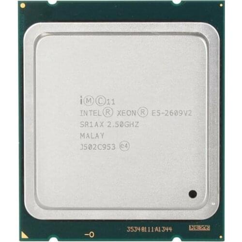 Intel Xeon E5-2609 v2 E5 2609 v2 2.5GHz Quad-Core Quad-Thread 10M 80W LGA 2011 CPU Processor