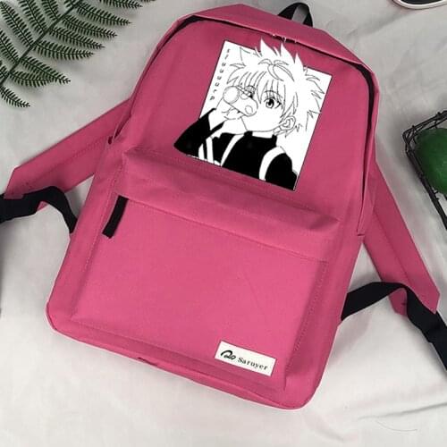 Hunter x Hunter Hxh Killua Hisoka Kurapika bagpack bags mochilas designer laptop fashion femenina bolso mujer backpack