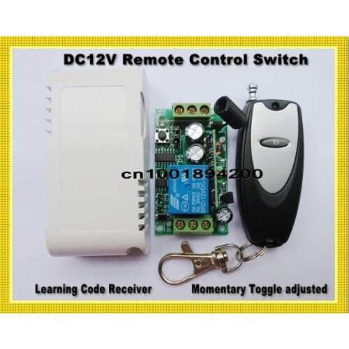 DC12V Access Remote Control System RKE Remote Keyless Entery system Learn to add Transmitter Toggle Momentary adjusted 315MHZ