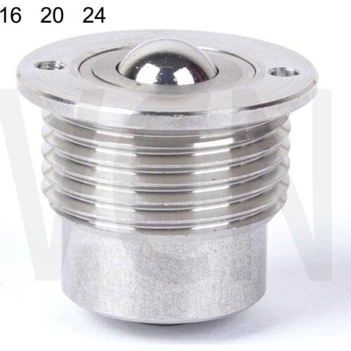 VCN316 VCN317 Ball Rollers With Spring Transfer Rollers Plunger Ball Rollers Ball Plunger Stainless Steel Ball, Spring Ball