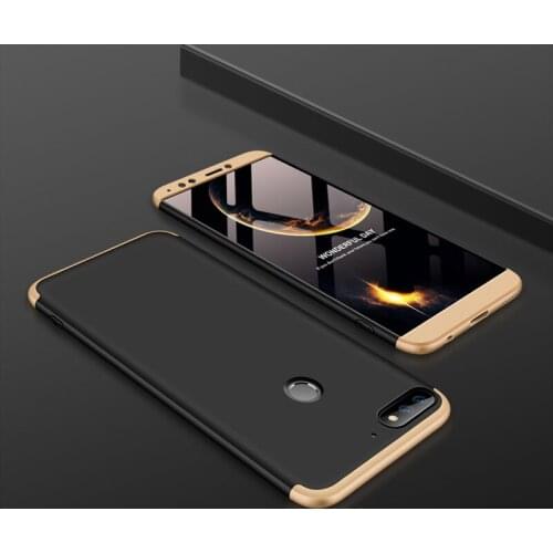 3 in 1 Armor Phone Case for Huawei Y7 Prime 2018 Cases Full Protective Back Cover for Huawei Honor 7C Anti-knock Phone Shell NEW