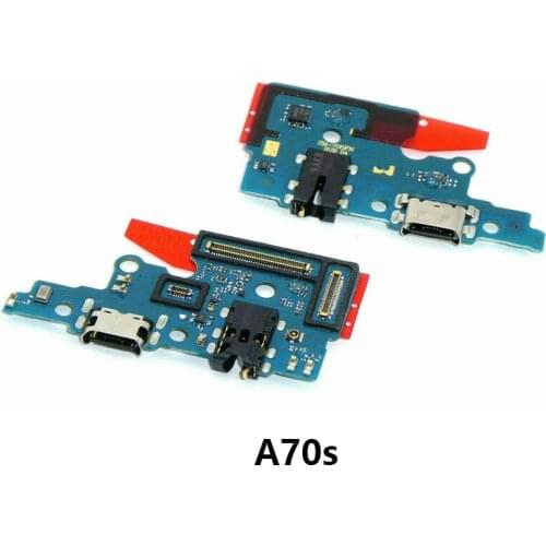 AAA with Fast Charging IC For Samsung Galaxy A70S SM-A707F Charging Socket Flex Dock Connector Type-C Microphone