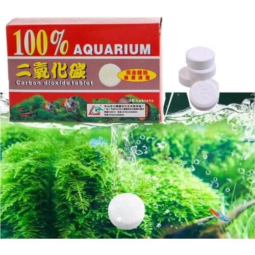 Aquarium Plant Co2 Fertilizer Tablets Fish Tank CO2 Release Supplement for Aquatic Water Plant Grass Growth Aquarium Accessory