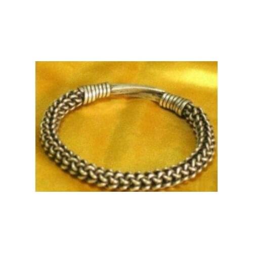 Asian China Superb Jewelry tibetan miao bracelet Bangle