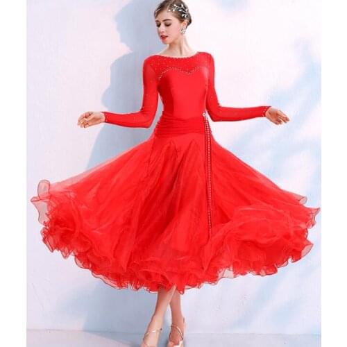 Ballroom standard dress ballroom dress ballroom women waltz dress standard dance dresses women 295 costumes
