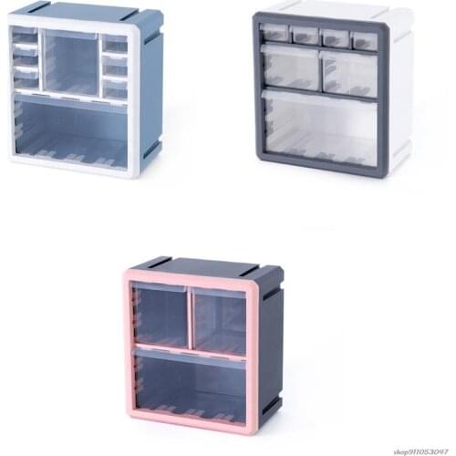 Large Capacity Stackable Stationery Holder Sliding Drawer Style Storage Slots Makeups Organizer Holder for Home Dorm wholesales