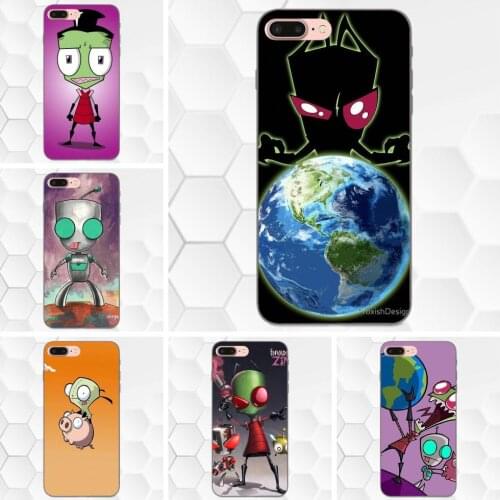 Alien Invader Zim Gir For Huawei Honor 5A 6A 6C 7A 7C 7X 8A 8C 8X 9 10 P8 P9 P10 P20 P30 Mini Lite Plus Cute Phone Cases