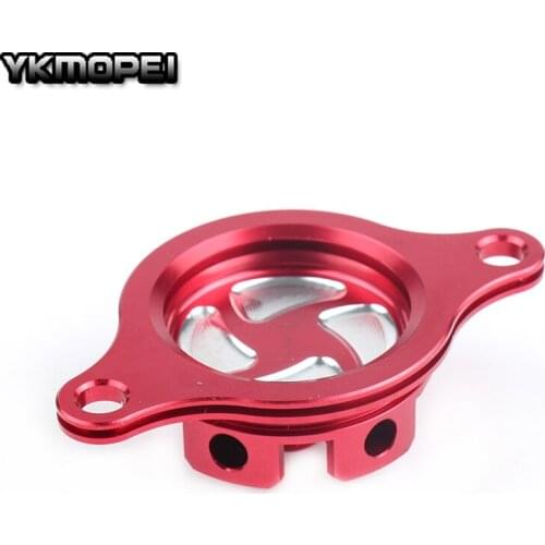 CNC oil filter cleaner cap cover for CRF 450R CRF450R 09-16 offroad motorcycle free shipping