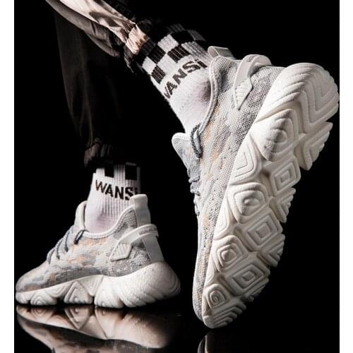 Zapatillas Hip Hop Men Casual Sneakers Mens Shoes Trainers For 2018 Man Fashion Sneaker White La Sportiva Mesh Tenis Masculino