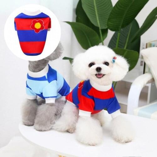 Soft Texture Stylish Warm Dogs Short Sleeve Tops Clothing Two-leg Pet Sweater Close Fitting Pet Supplies